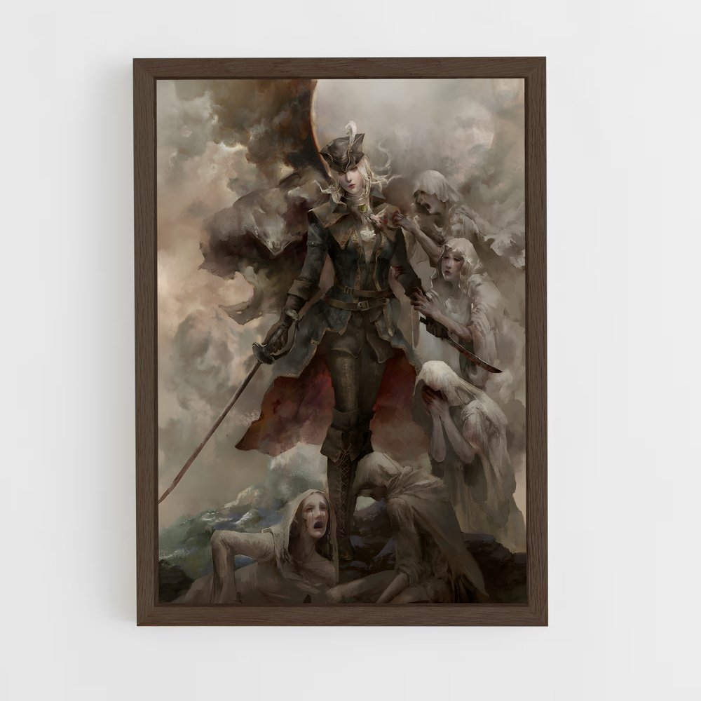Poster Le Chasseur Éternel – affiche Bloodborne (vue 5)