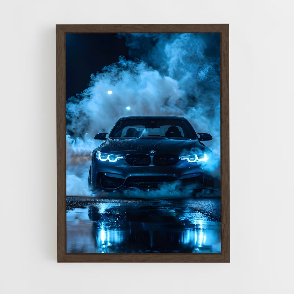 Poster Smoky Drive – affiche BMW (vue 5)