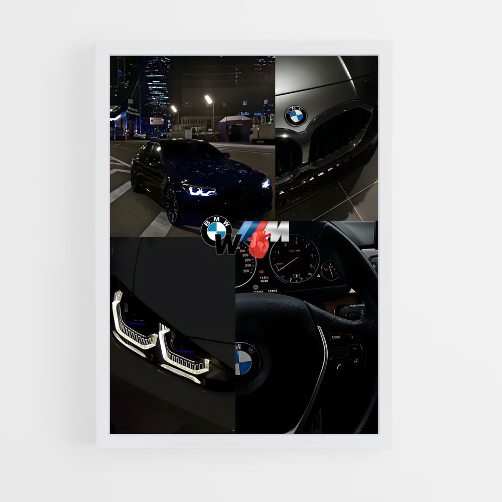 Poster Ambiance BMW (vue 3)