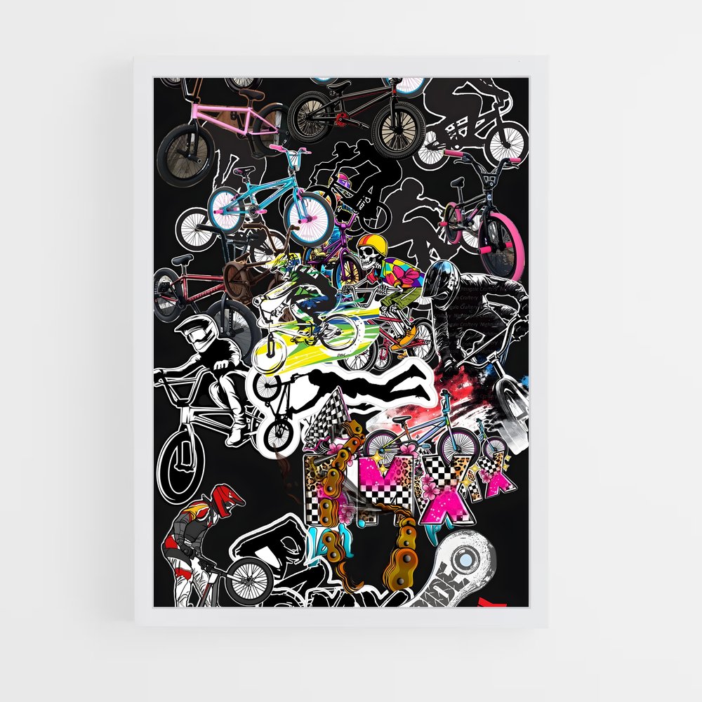 Poster BMX Mania (vue 3)