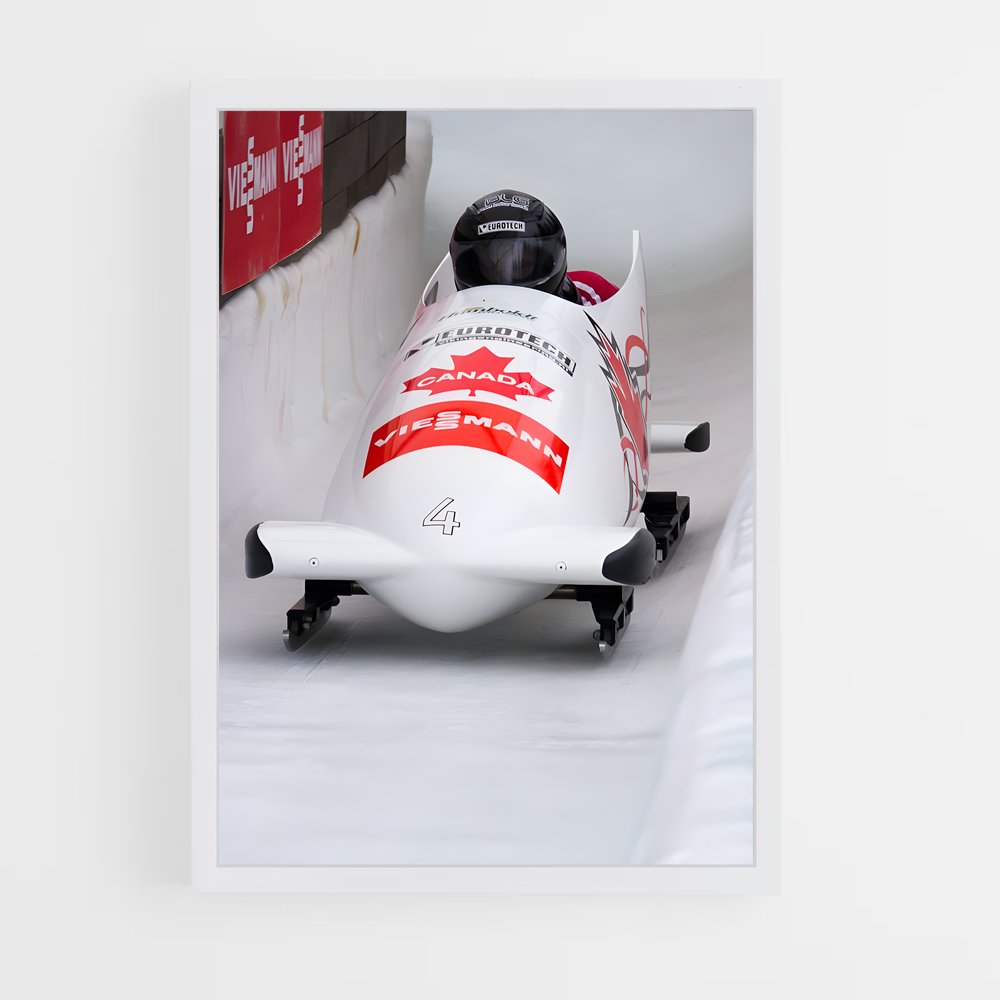 Poster Turbo Racing – affiche Bobsleigh (vue 3)