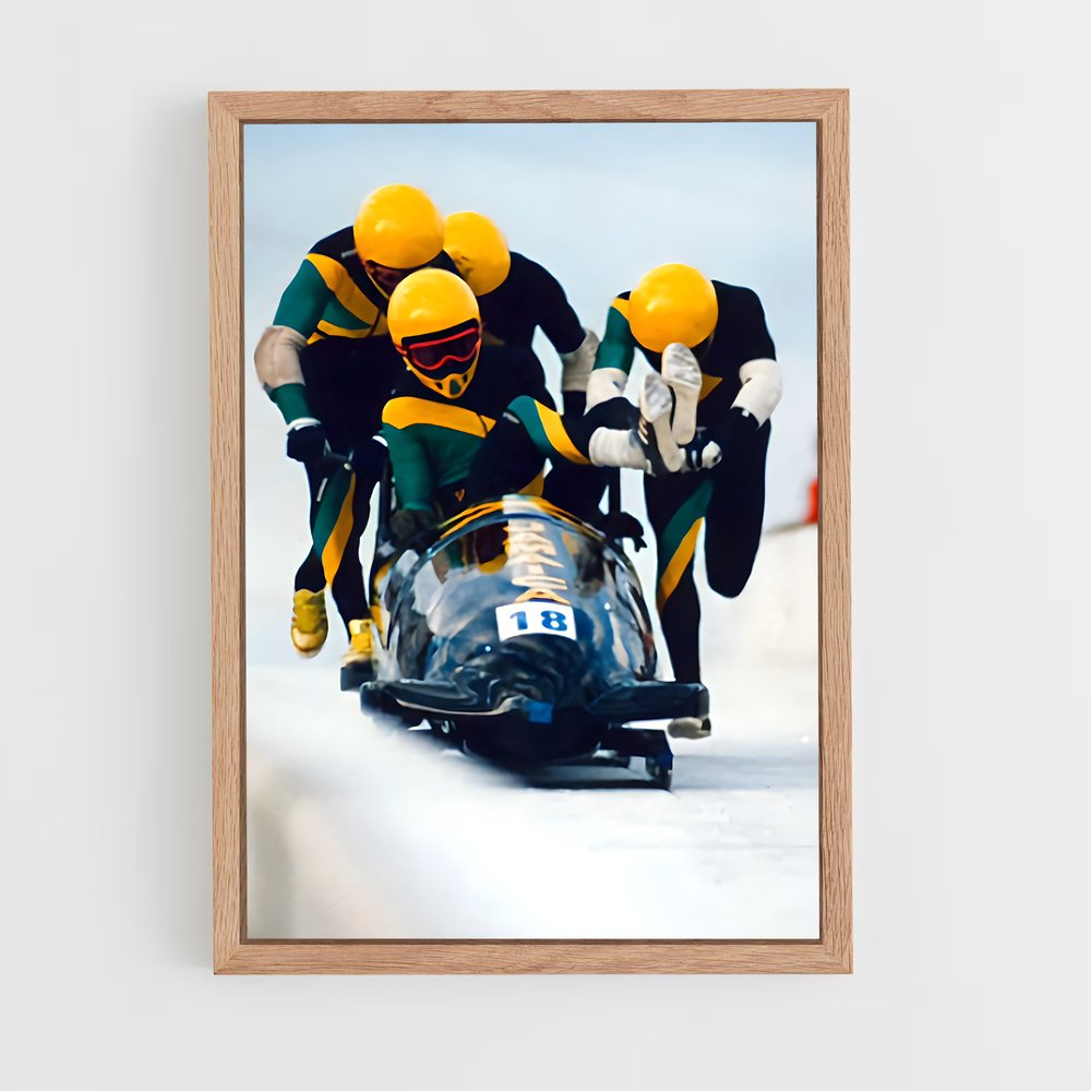 Poster Sensations Nordiques – affiche Bobsleigh (vue 4)