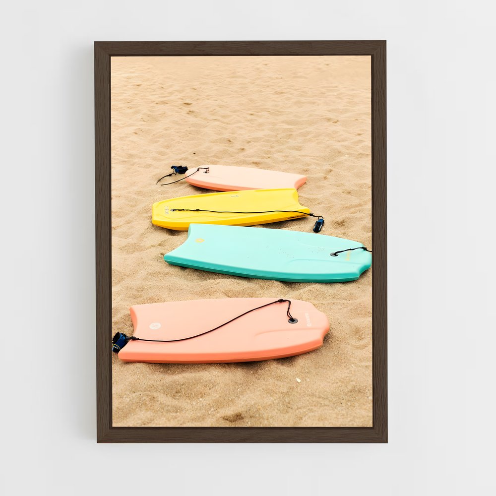 Poster Vagues et Ailes – affiche Bodyboard (vue 5)