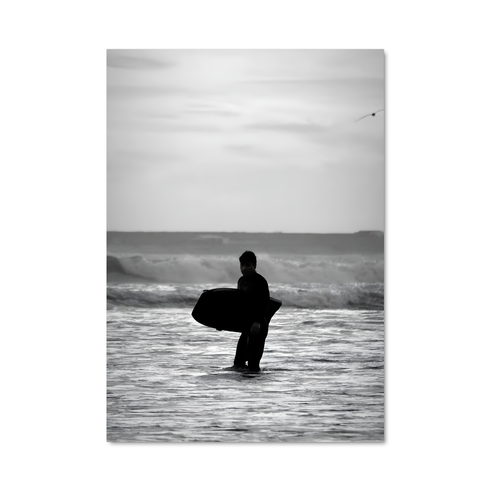 Poster Surfing the Tide
