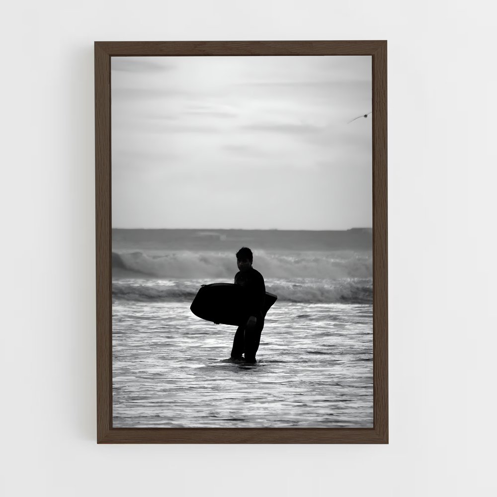 Poster Surfing the Tide – affiche Bodyboard (vue 5)