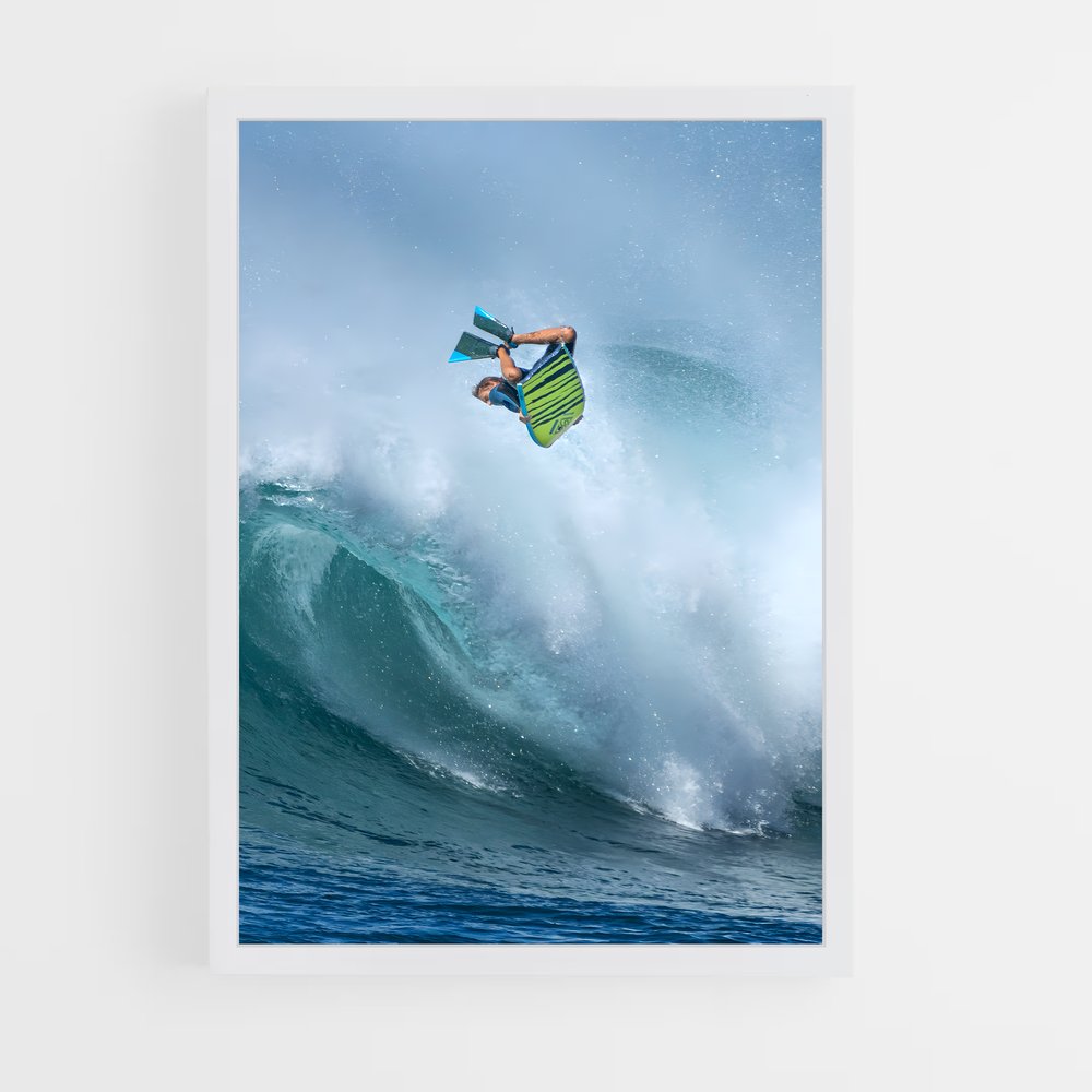 Poster Bodyboard Surf (vue 3)