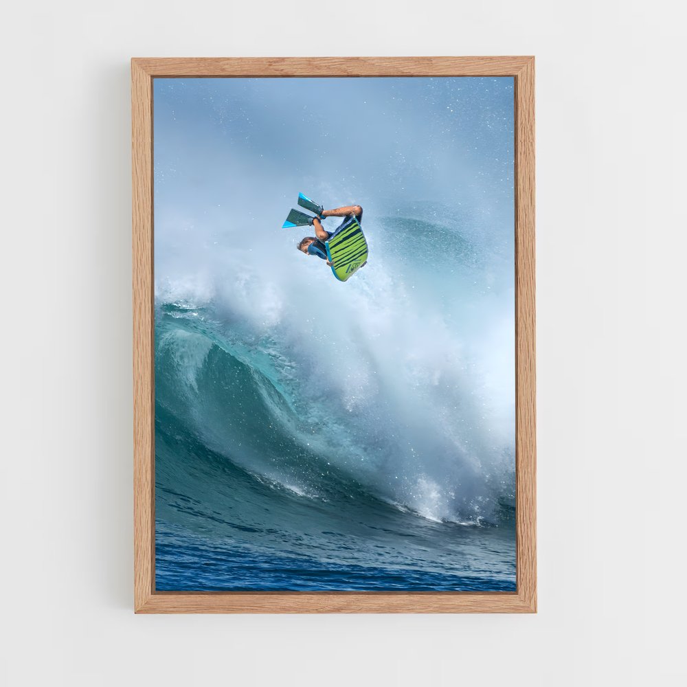 Poster Bodyboard Surf (vue 4)