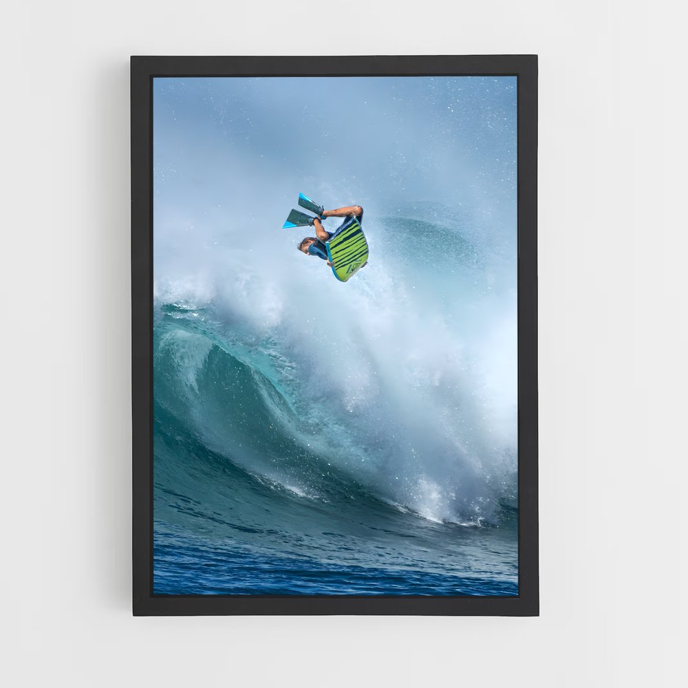 Poster Bodyboard Surf (vue 2)