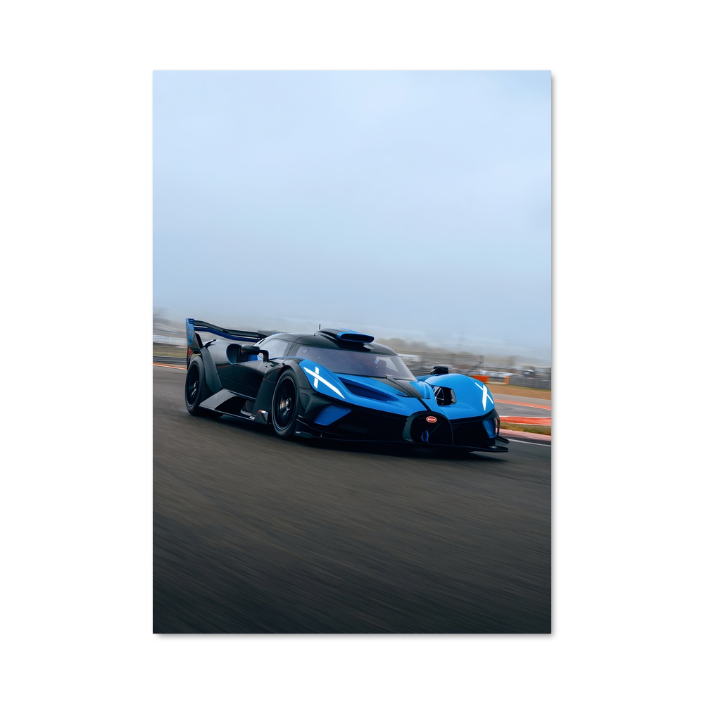 Poster Bolide Accélérez