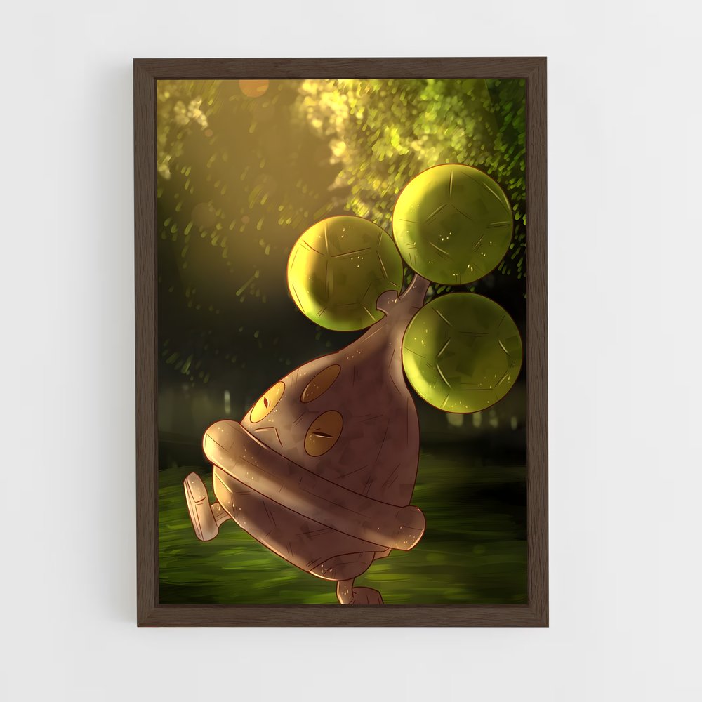 Poster Bonsly en L'Air – affiche Pokemon (vue 5)