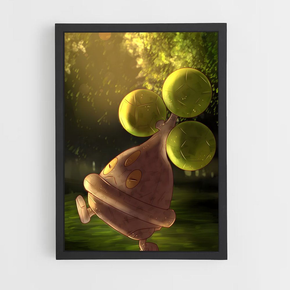 Poster Bonsly en L'Air – affiche Pokemon (vue 2)
