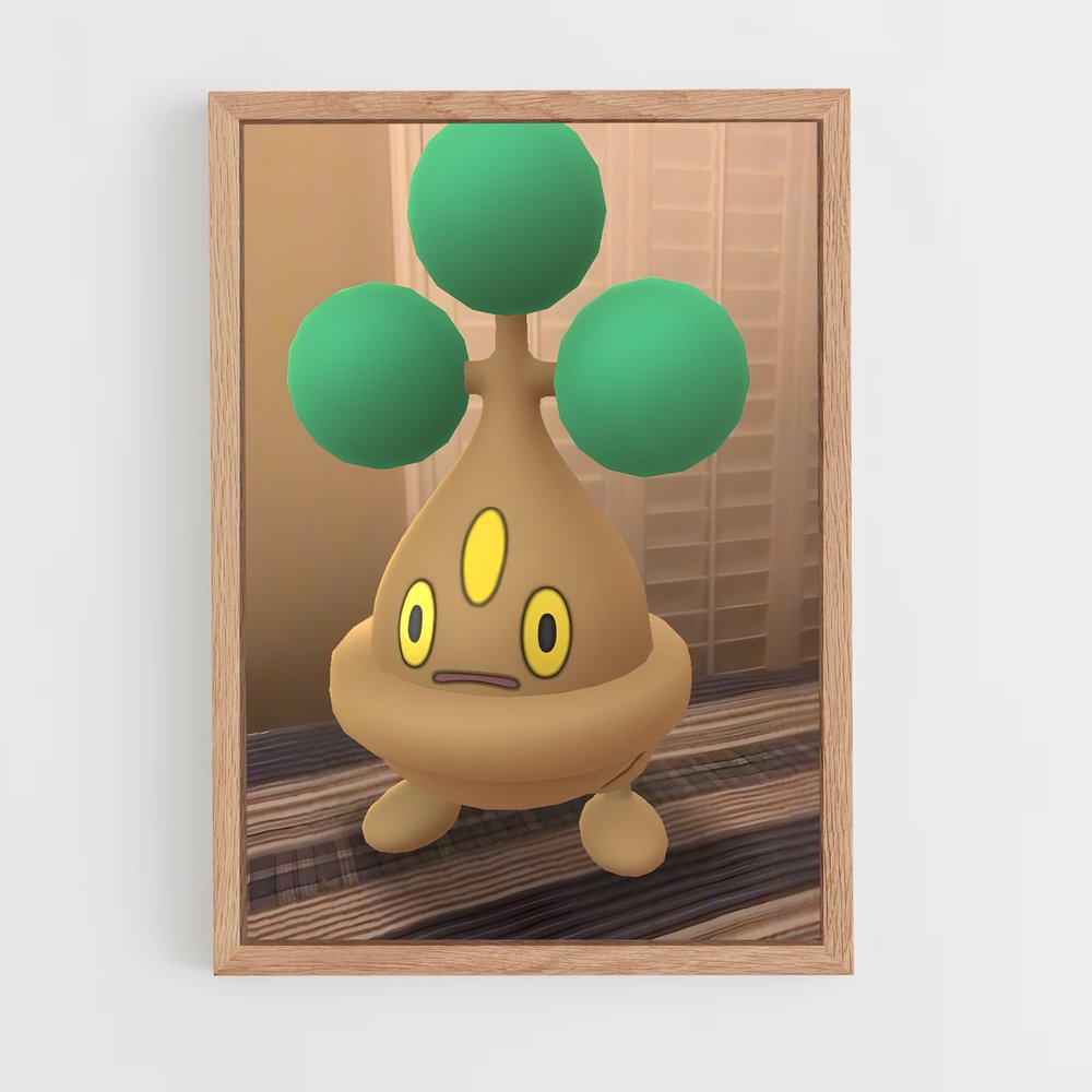 Poster Bonsly Pokémon – affiche Pokemon (vue 4)