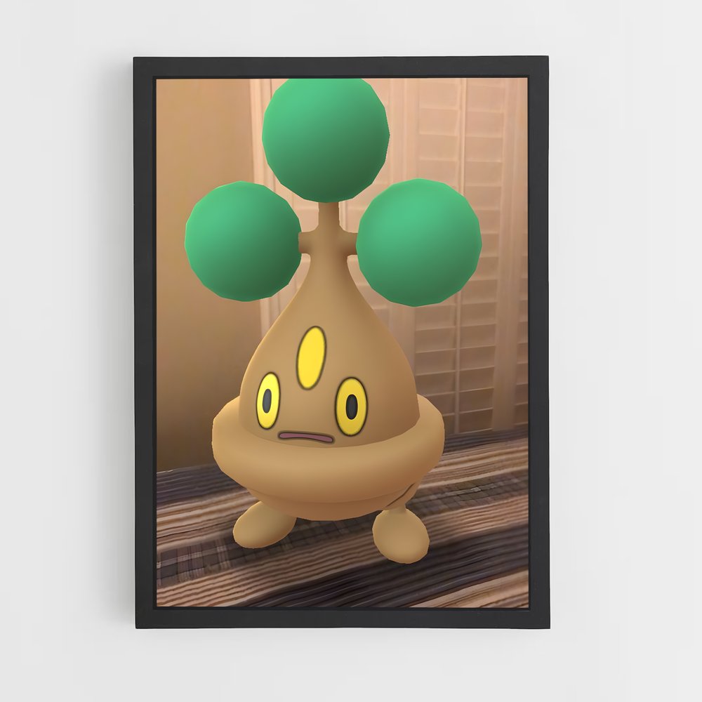 Poster Bonsly Pokémon – affiche Pokemon (vue 2)