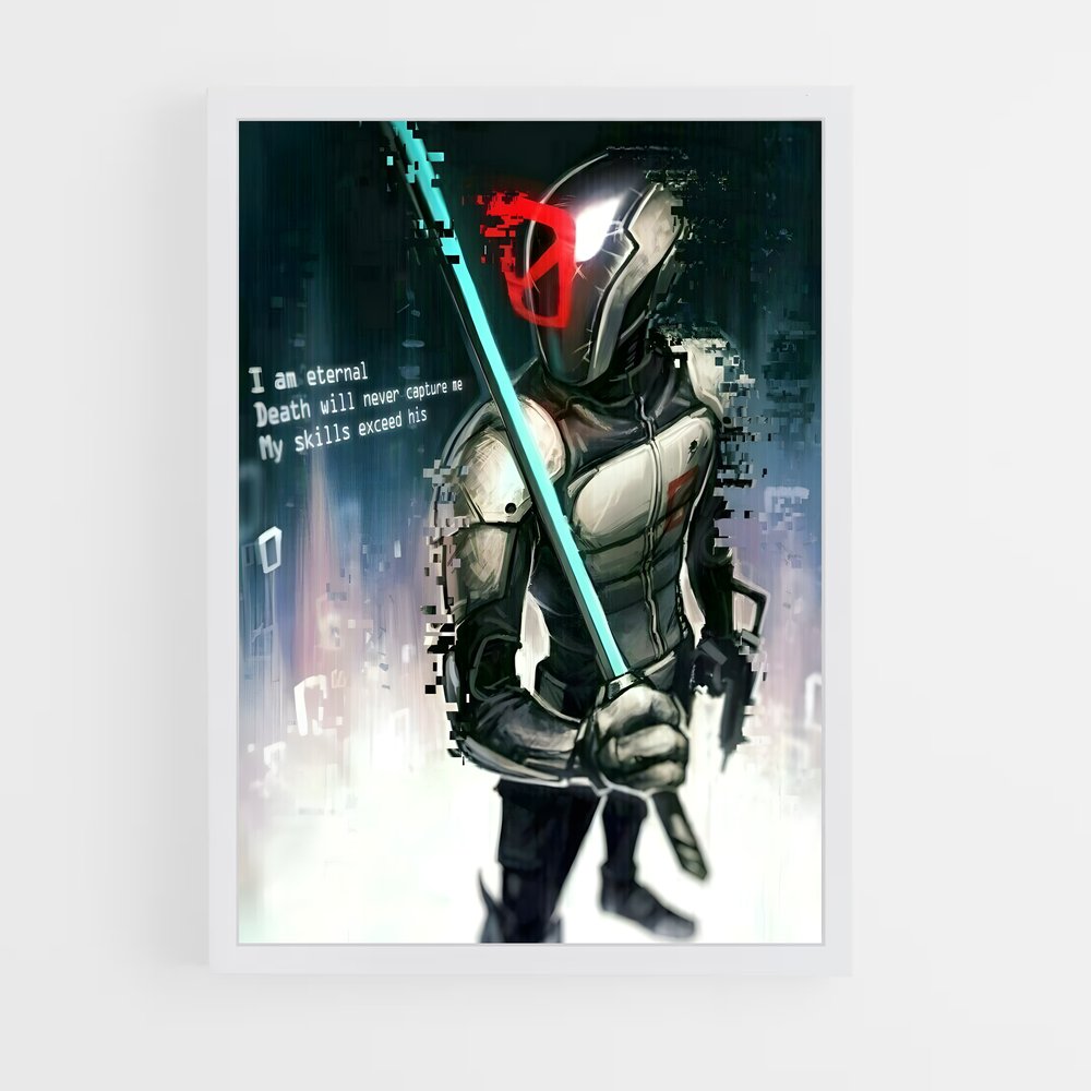 Poster Le Duel Élégant – affiche Borderlands (vue 3)
