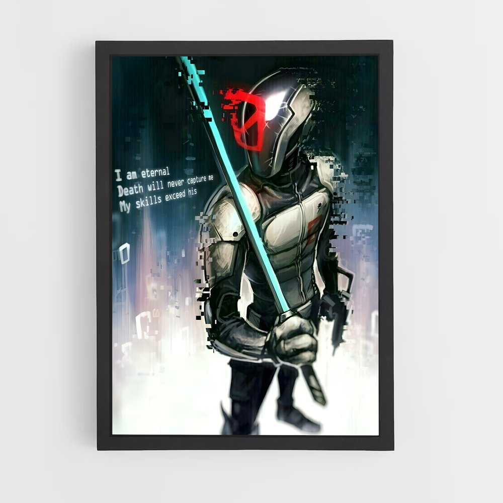 Poster Le Duel Élégant – affiche Borderlands (vue 2)