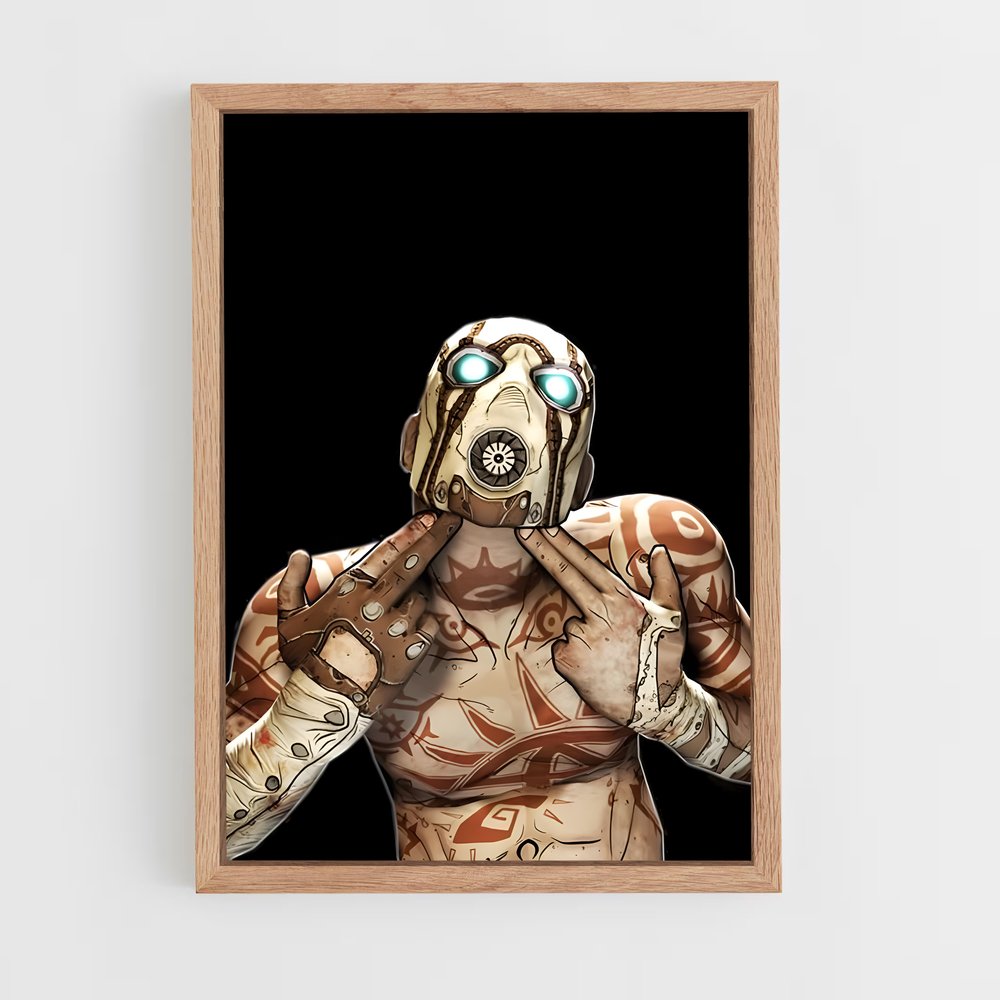 Poster Borderlands chaos (vue 4)