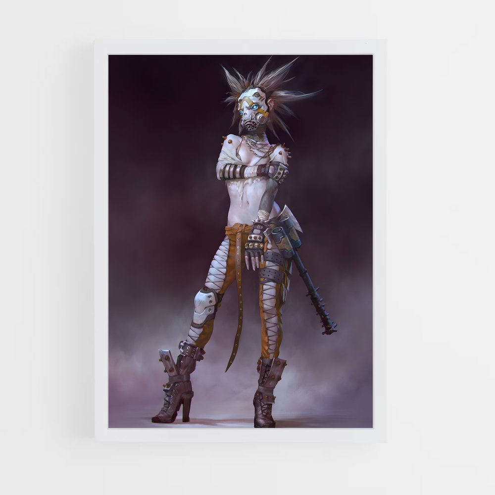 Poster Guerrière de Pandora – affiche Borderlands (vue 3)