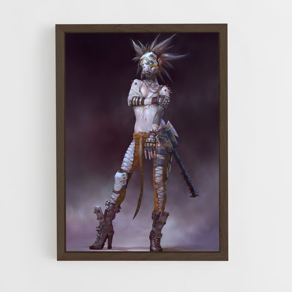 Poster Guerrière de Pandora – affiche Borderlands (vue 5)