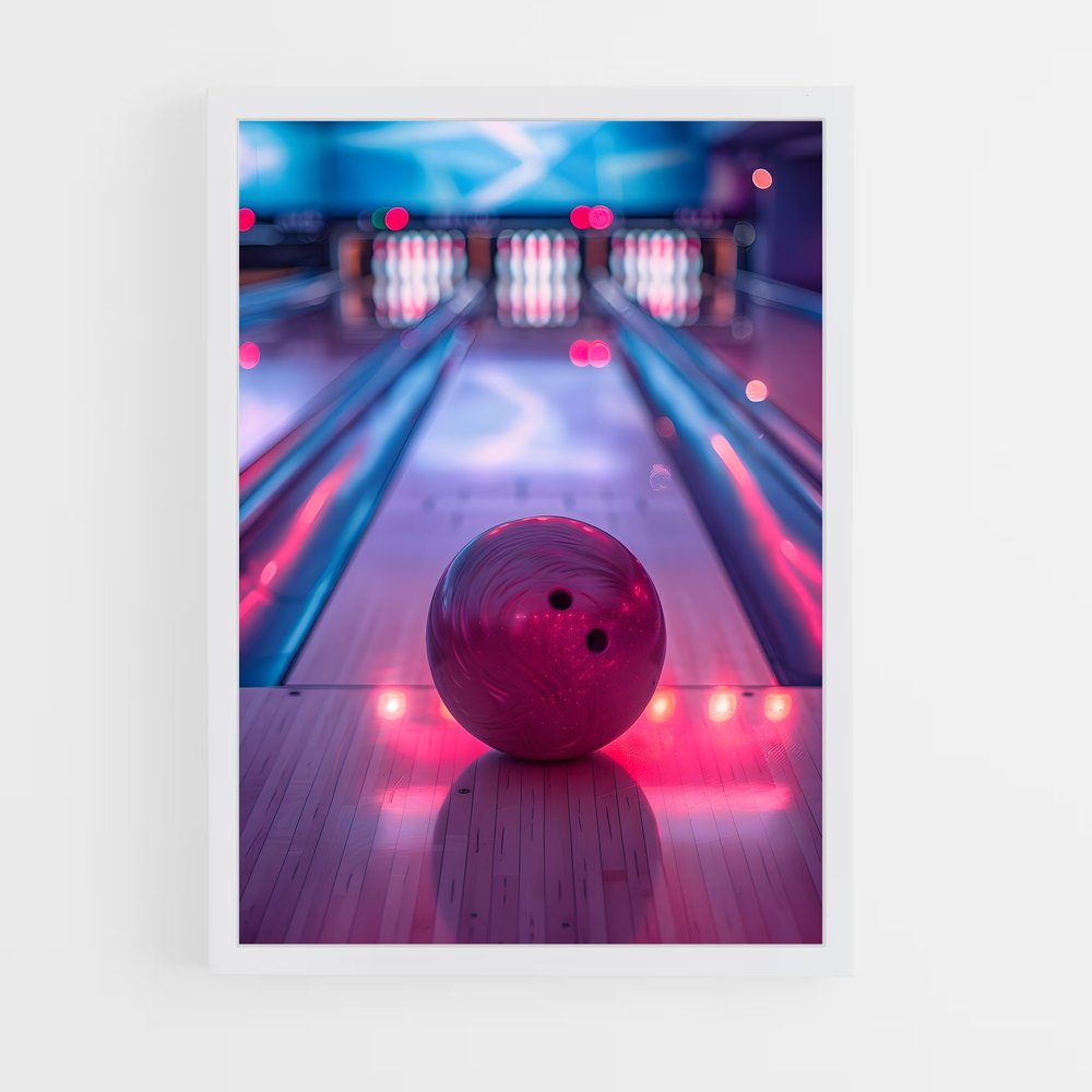 Poster Strike à Tout Prix – affiche Bowling (vue 3)