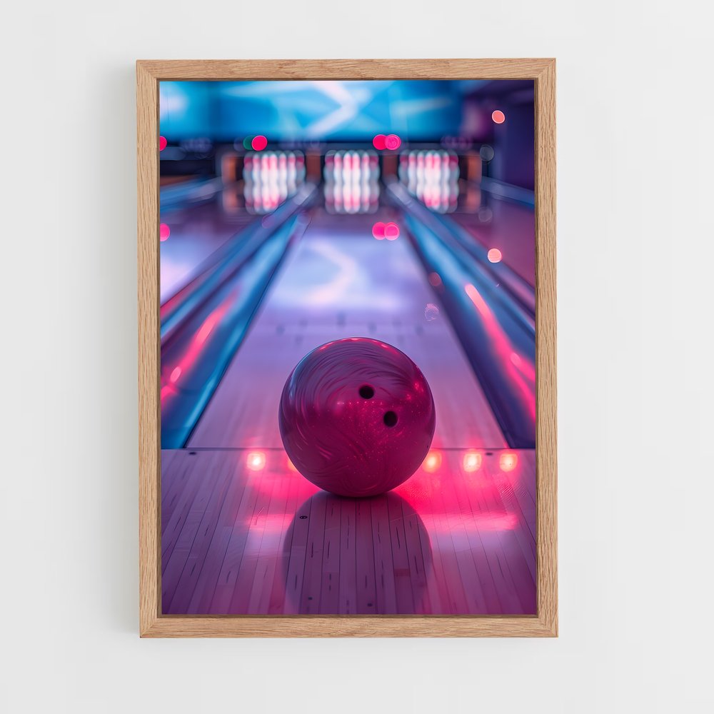 Poster Strike à Tout Prix – affiche Bowling (vue 4)