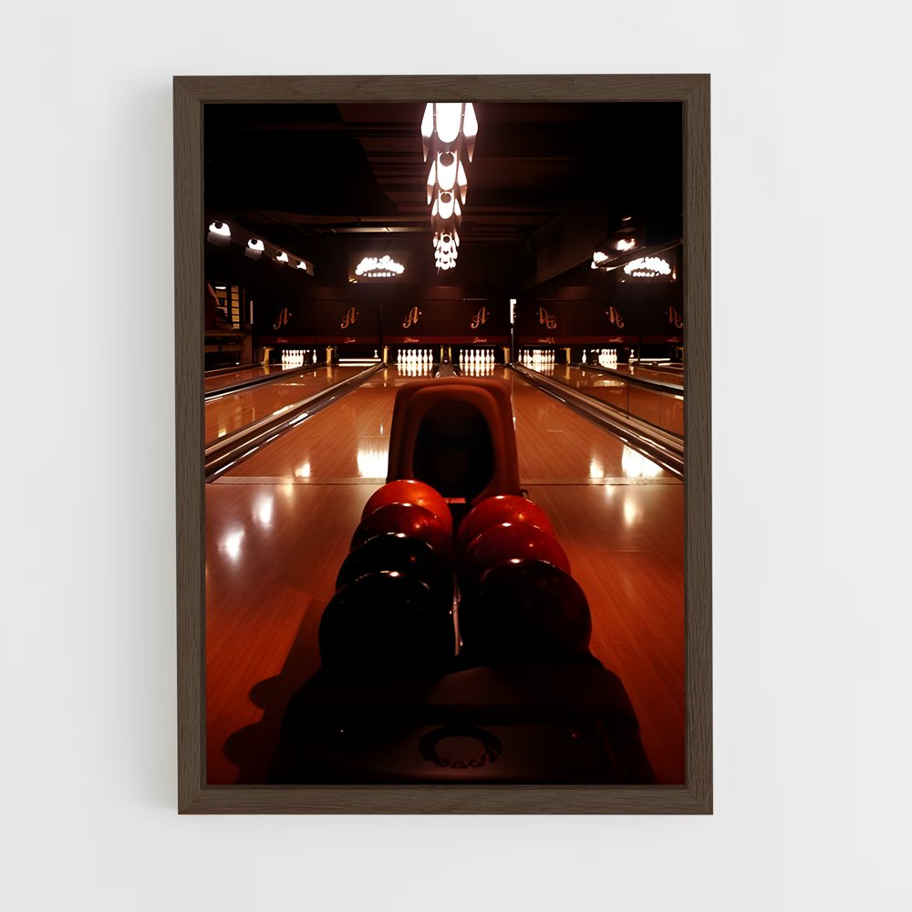 Poster Strike Aesthetic – affiche Bowling (vue 5)