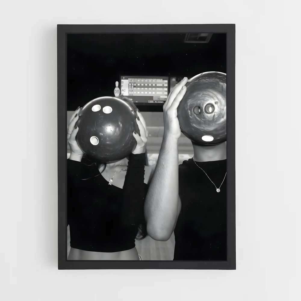 Poster Bowling de met (vue 2)