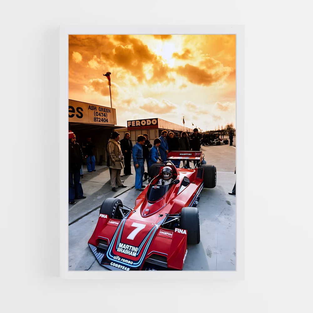Poster Brabham coucher (vue 3)