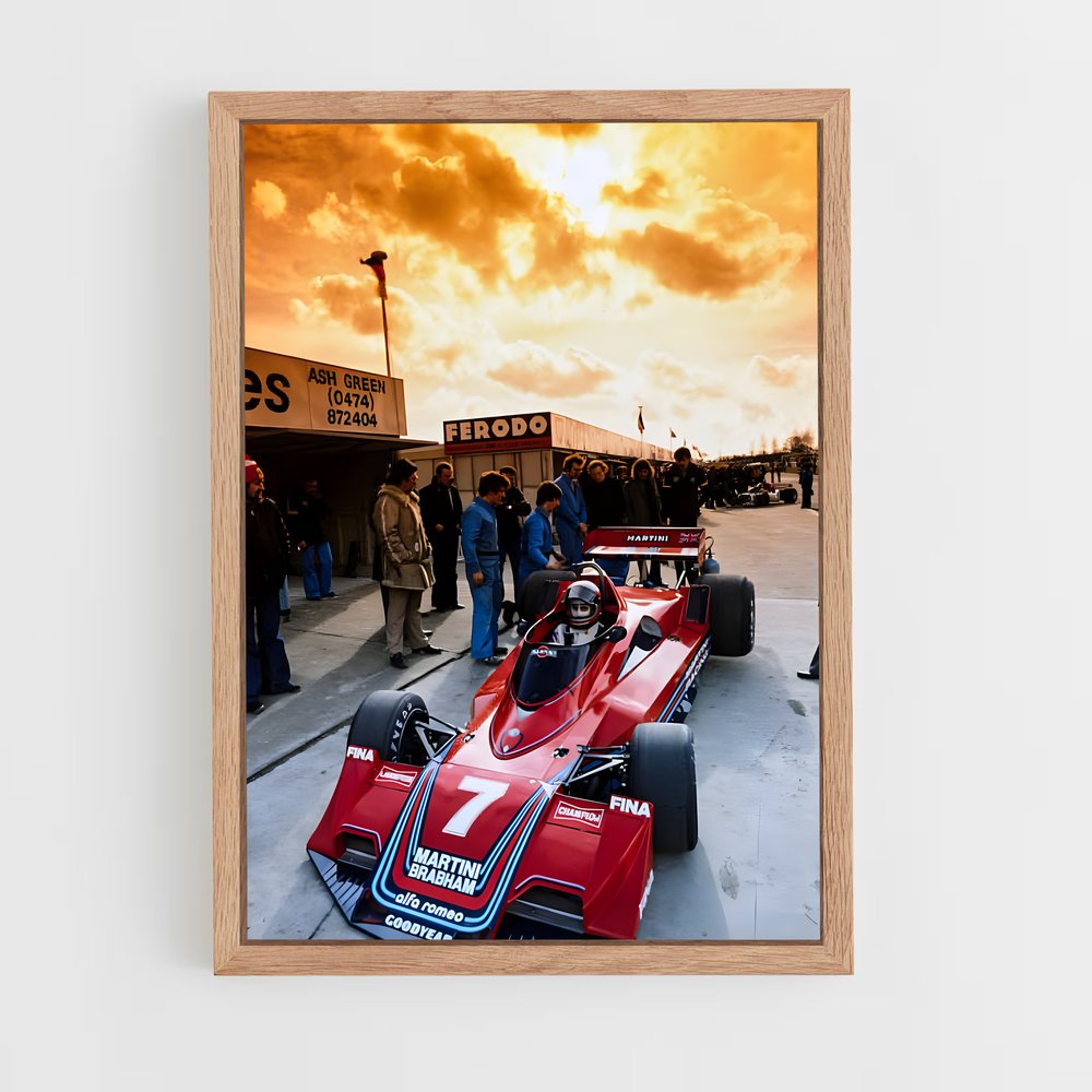 Poster Brabham coucher (vue 4)