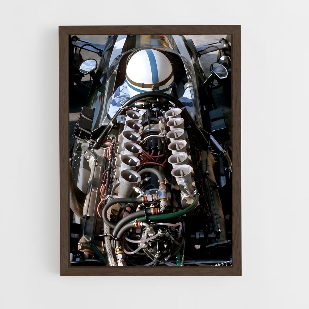 Poster Moteur de Vitesse – affiche Brabham (vue 5)
