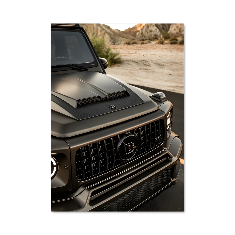 Poster Rapp Black & Gold