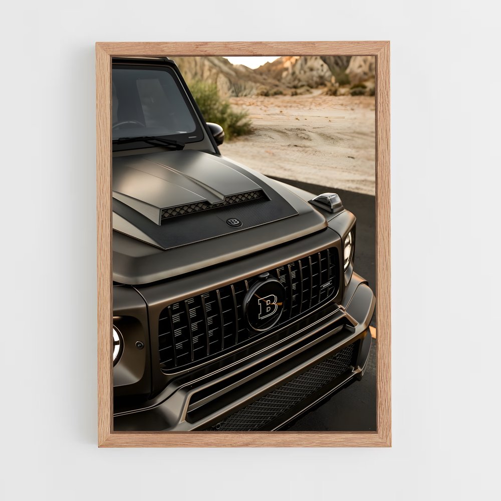 Poster Rapp Black & Gold – affiche Brabus (vue 4)