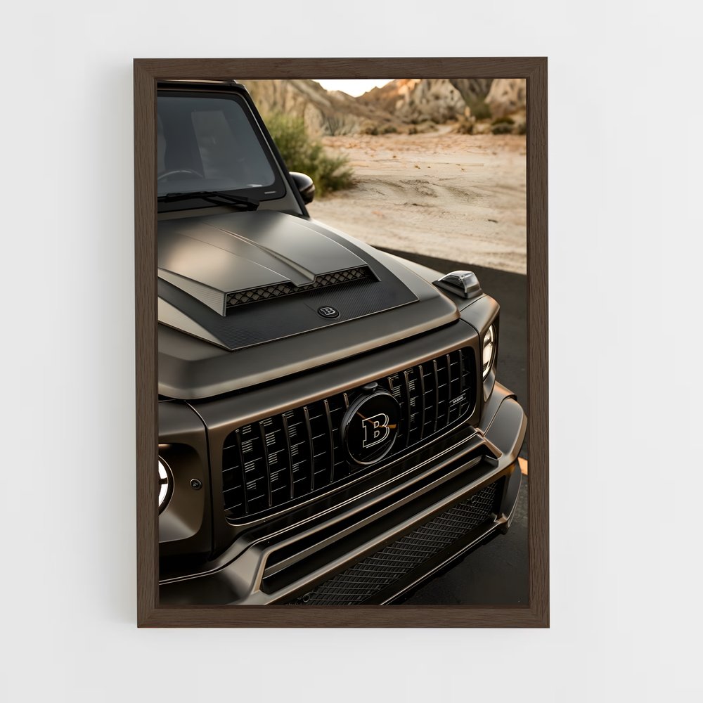 Poster Rapp Black & Gold – affiche Brabus (vue 5)