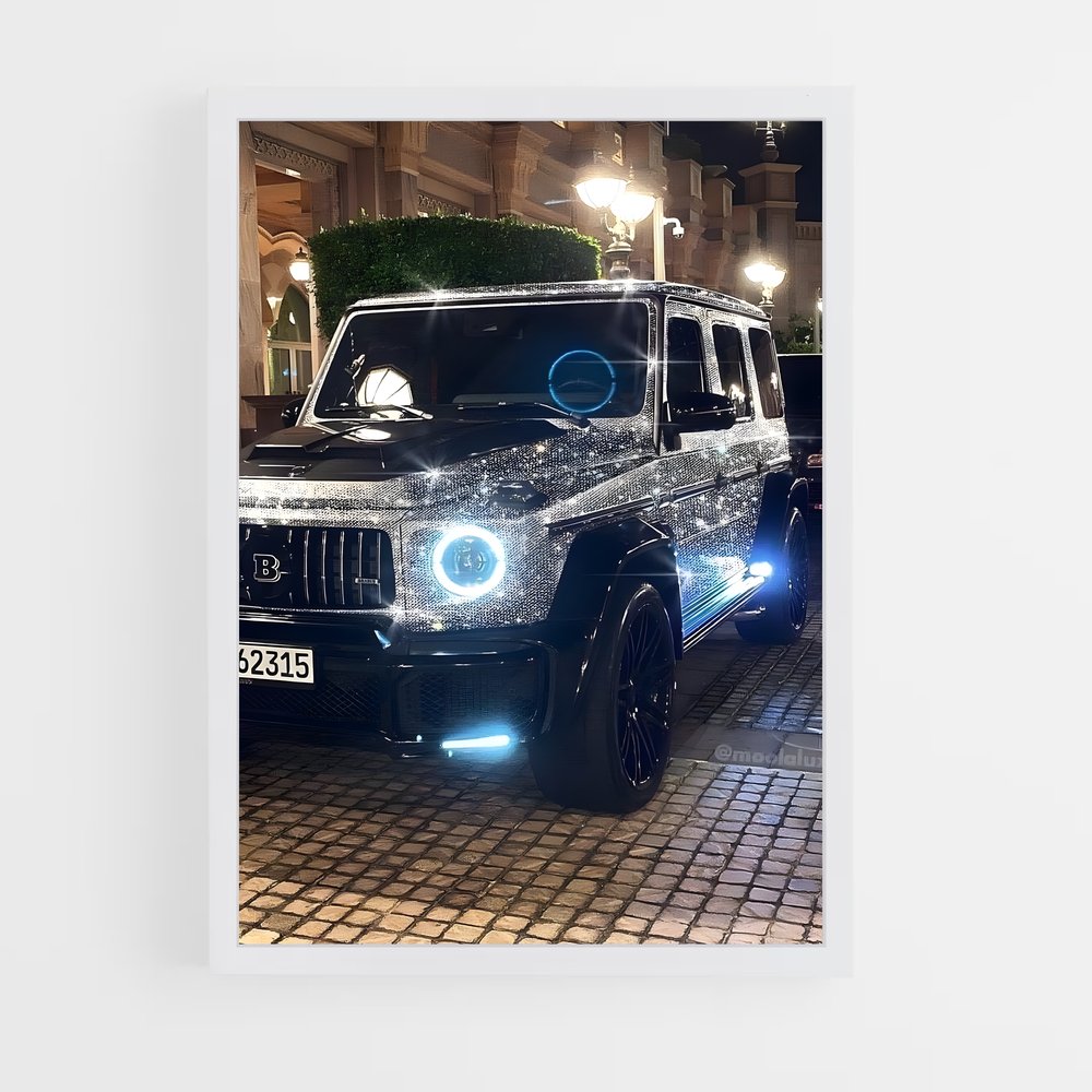 Poster Lumières de Luxe – affiche Brabus (vue 3)