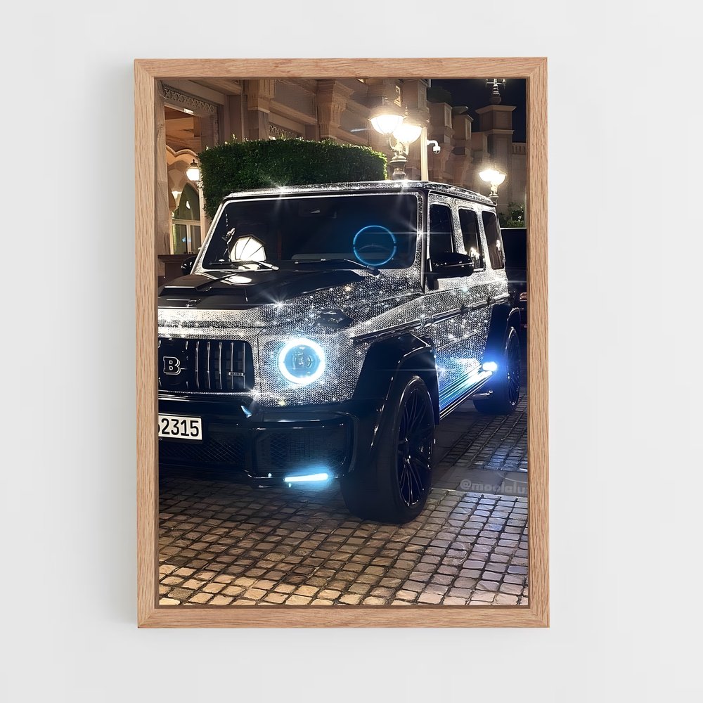 Poster Lumières de Luxe – affiche Brabus (vue 4)