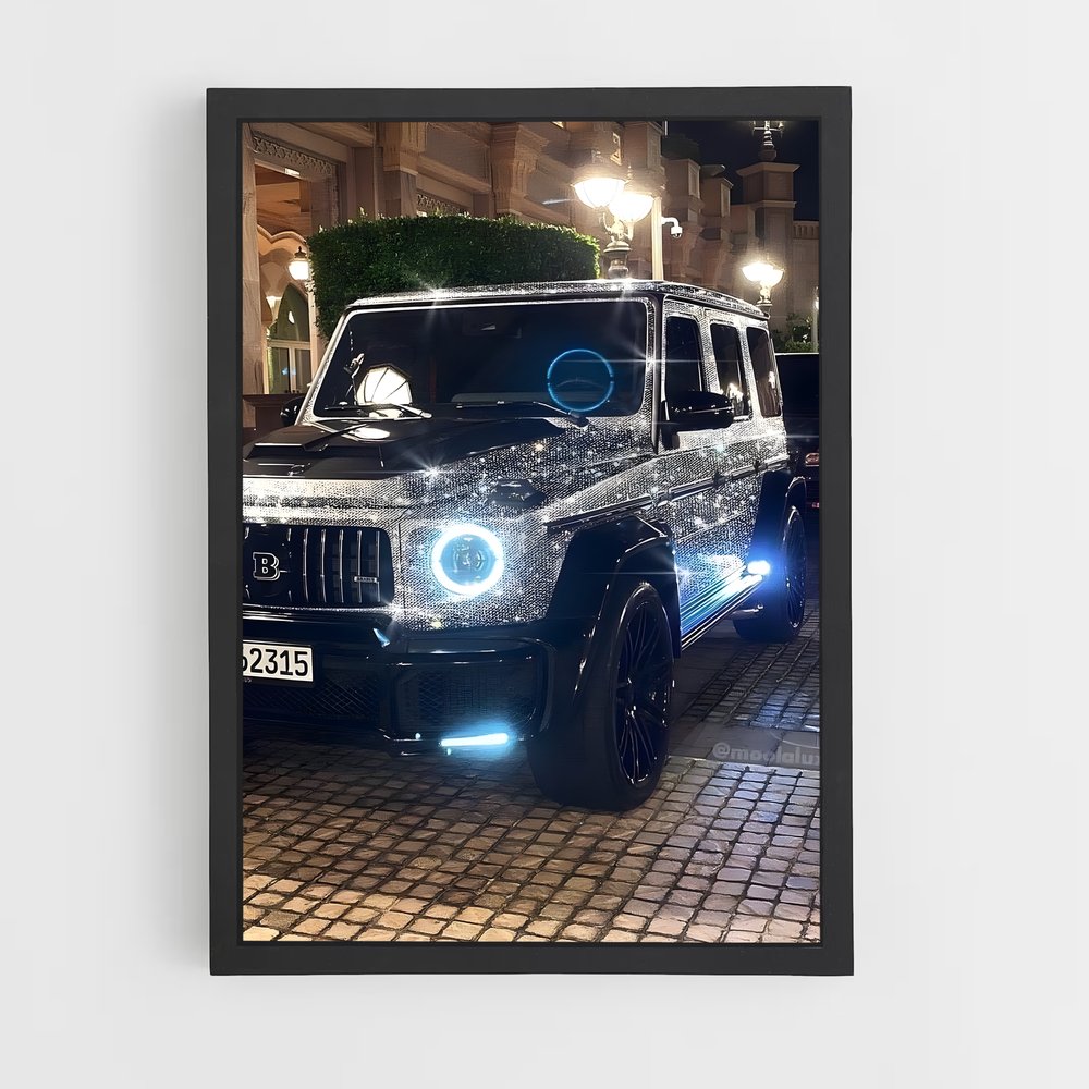 Poster Lumières de Luxe – affiche Brabus (vue 2)