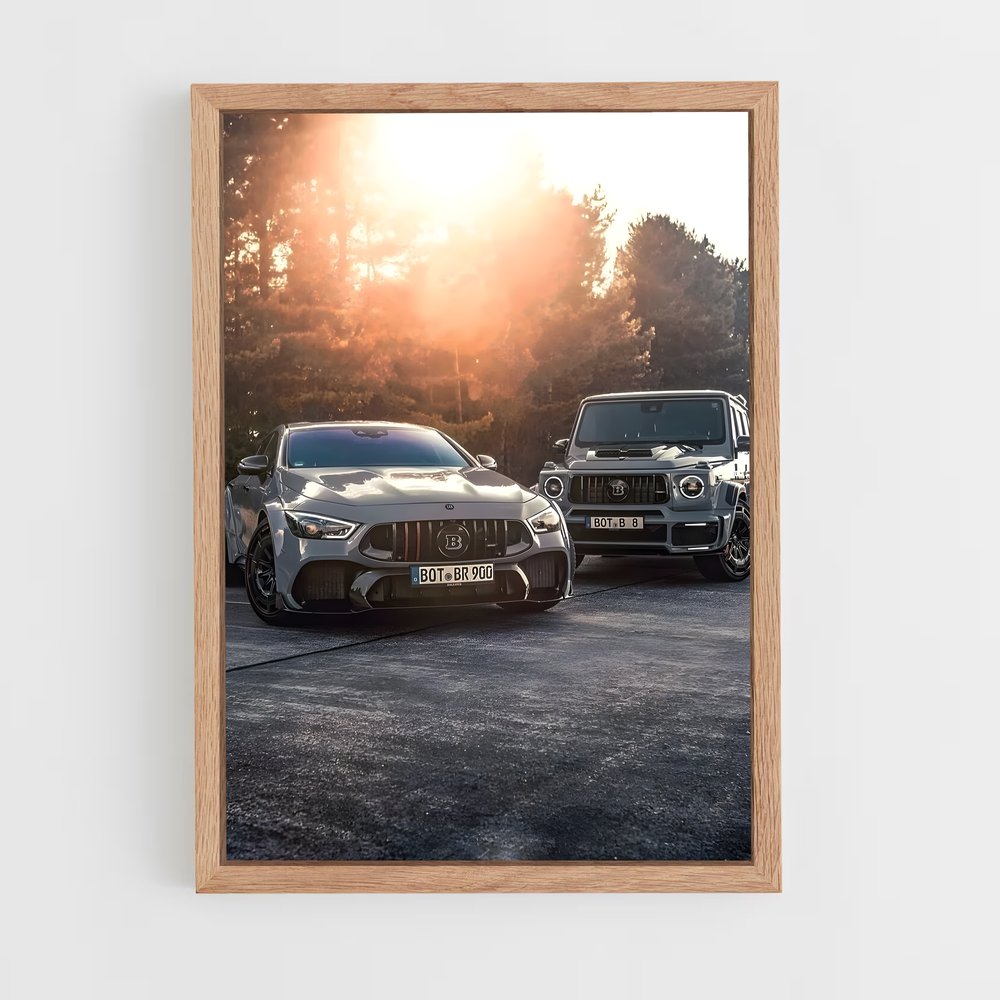 Poster Duo de Luxe – affiche Brabus (vue 4)