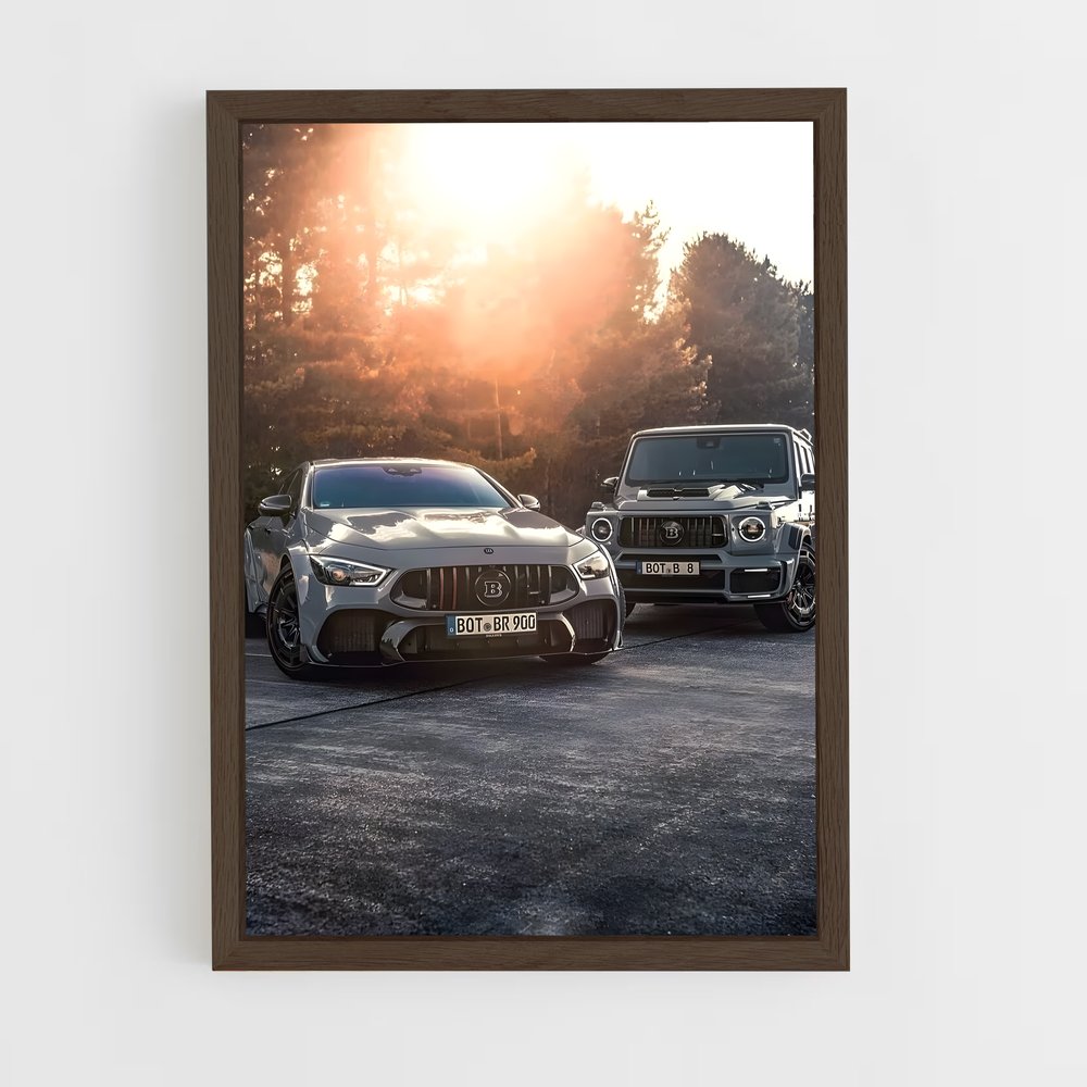 Poster Duo de Luxe – affiche Brabus (vue 5)