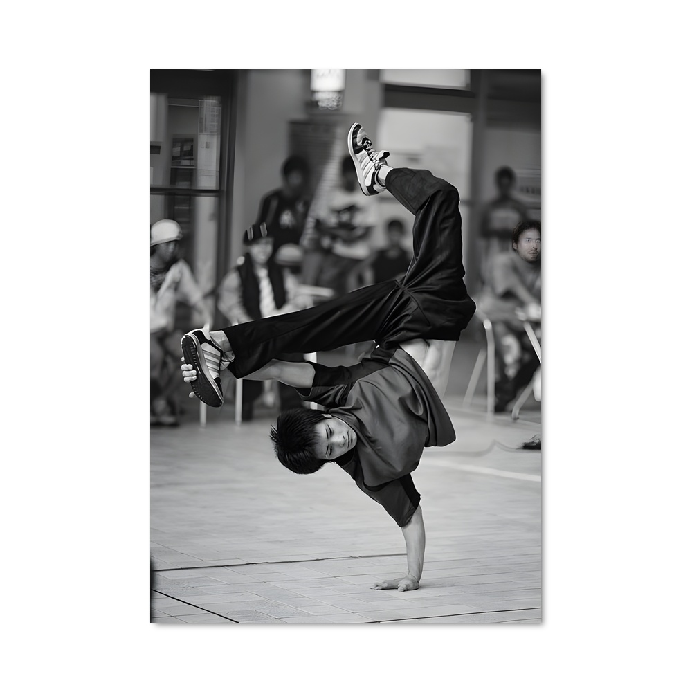 Poster Breakdance en Costume