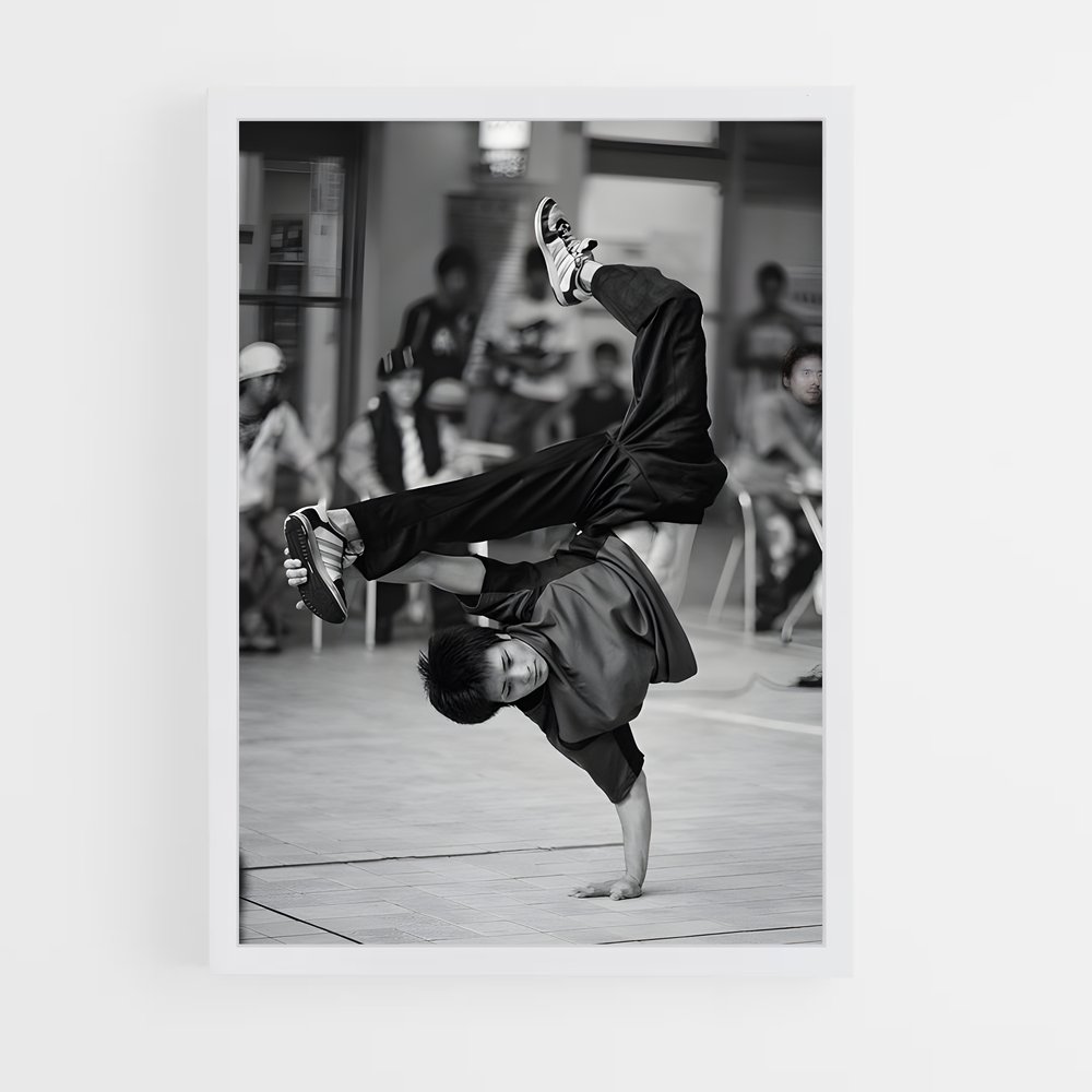 Poster Breakdance en Costume – affiche Danse (vue 3)