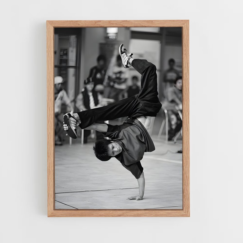 Poster Breakdance en Costume – affiche Danse (vue 4)