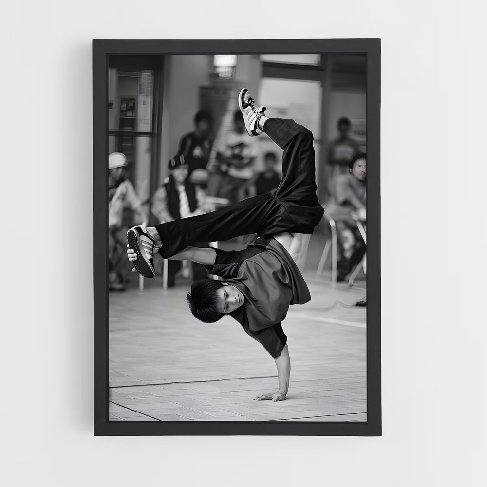 Poster Breakdance en Costume – affiche Danse (vue 2)