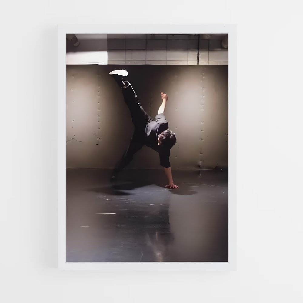 Poster Breakdance Nocturne – affiche Danse (vue 3)