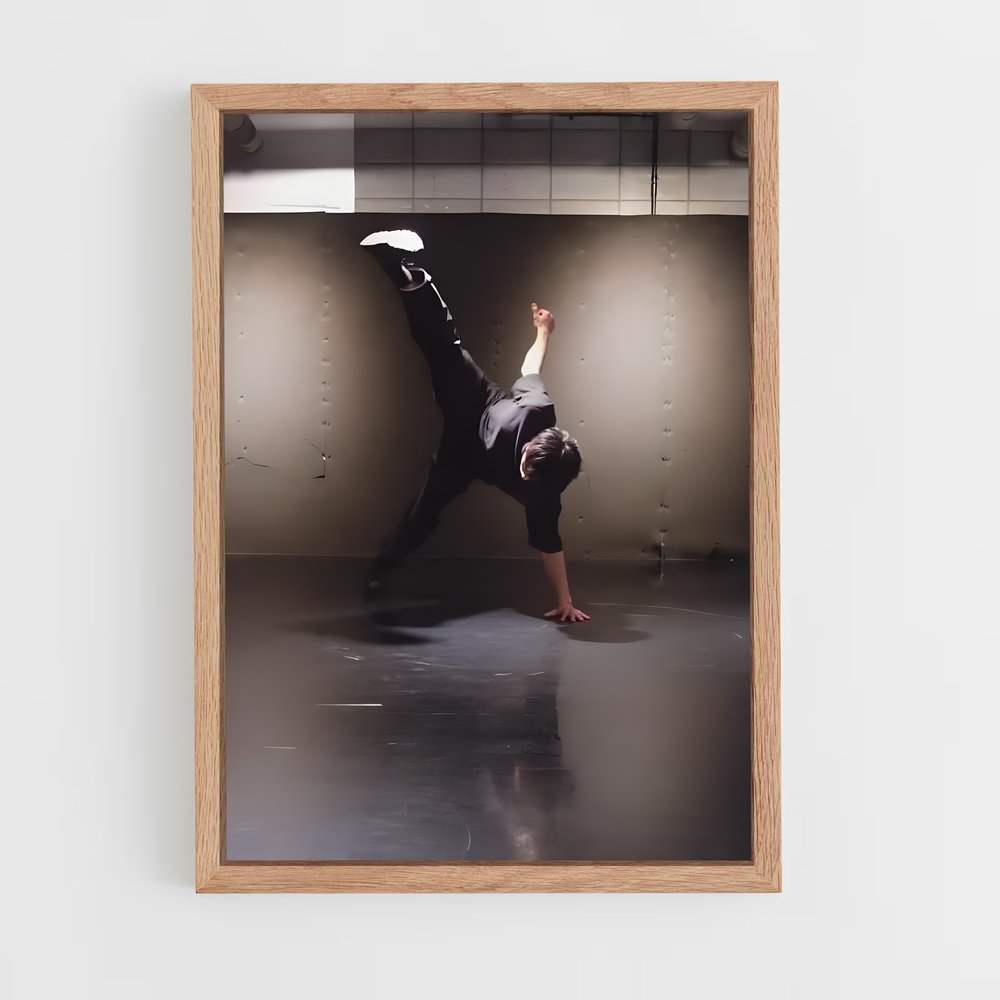 Poster Breakdance Nocturne – affiche Danse (vue 4)