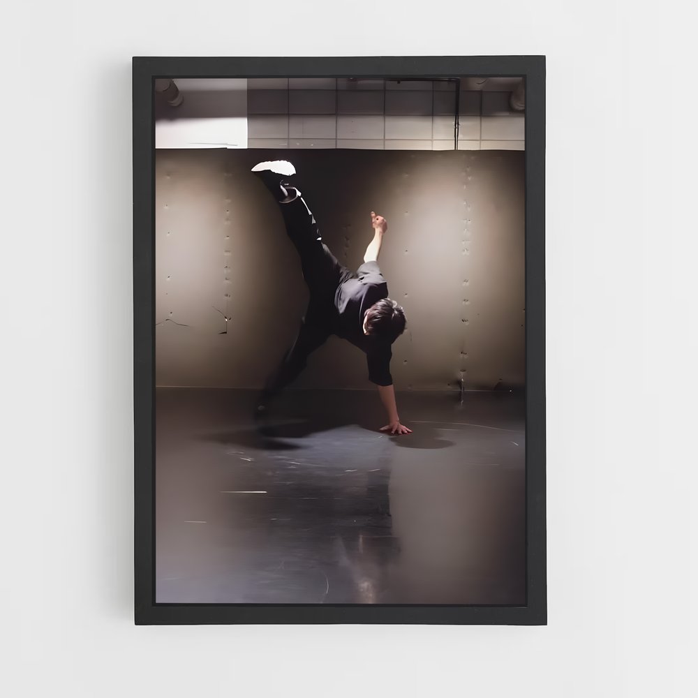 Poster Breakdance Nocturne – affiche Danse (vue 2)