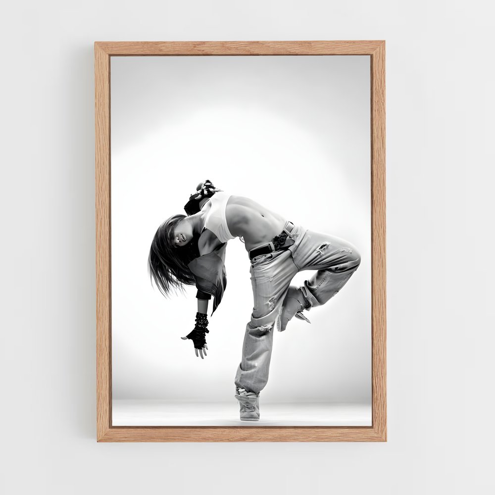 Poster Breakdance Queen – affiche Danse (vue 4)