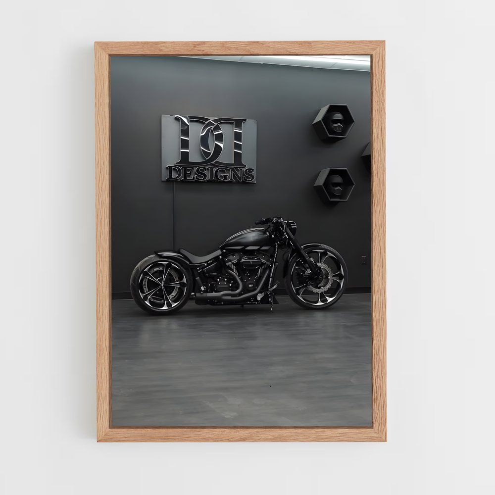 Poster Garage Rebel – affiche Harley-Davidson (vue 4)