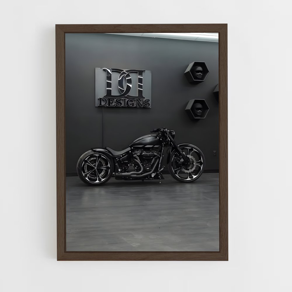 Poster Garage Rebel – affiche Harley-Davidson (vue 5)