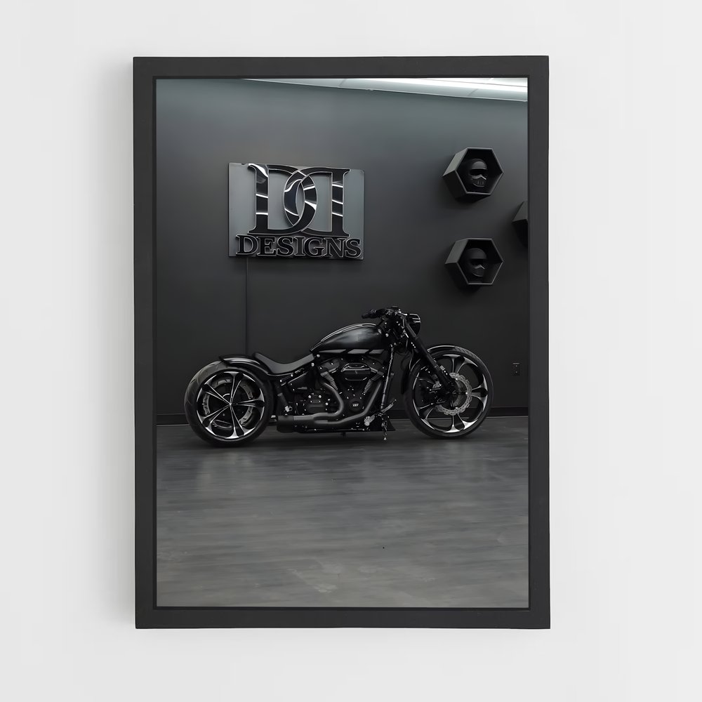 Poster Garage Rebel – affiche Harley-Davidson (vue 2)