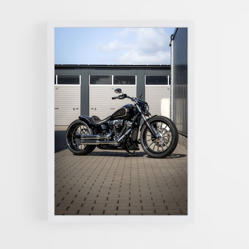 Poster Ride Into the Night – affiche Harley-Davidson (vue 3)
