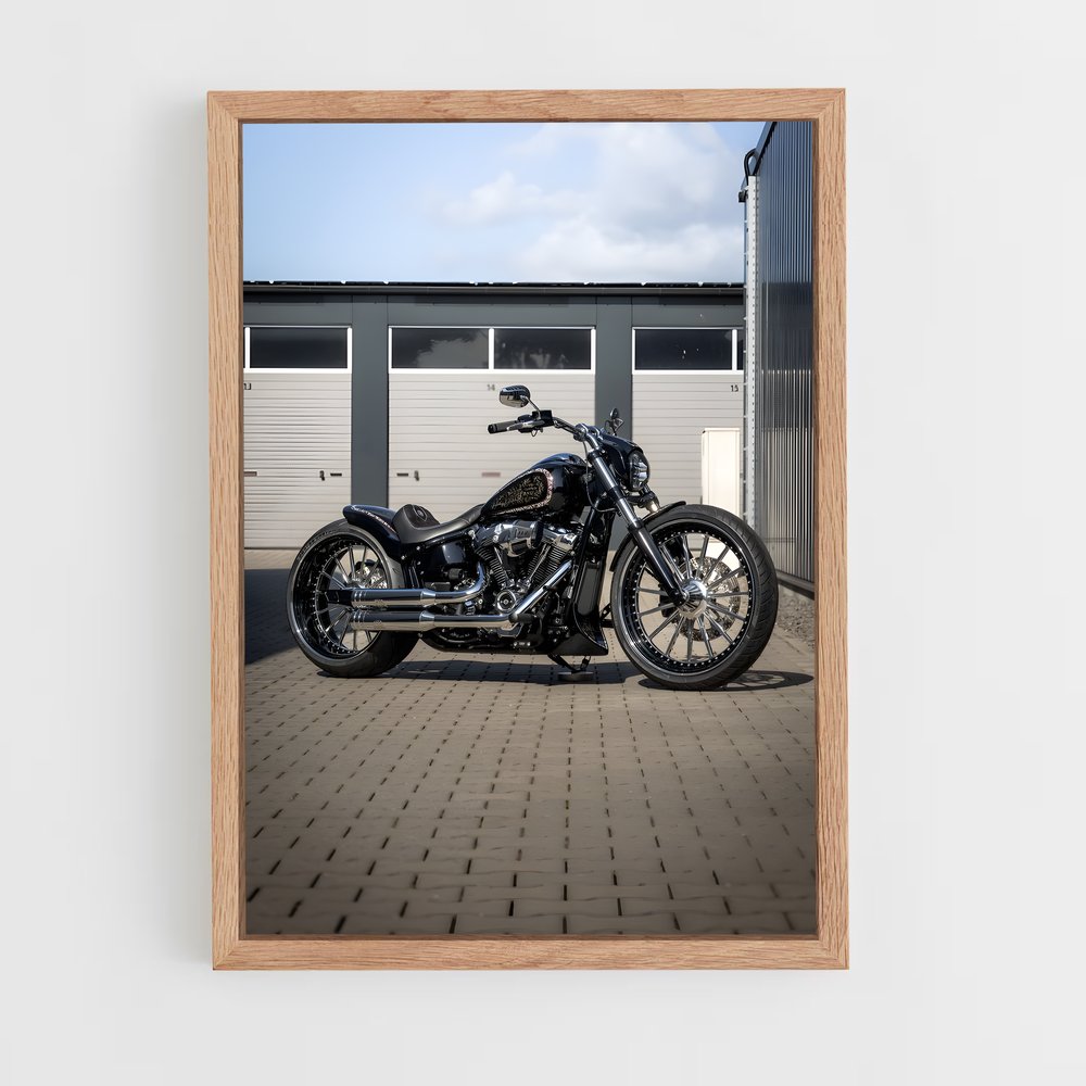 Poster Ride Into the Night – affiche Harley-Davidson (vue 4)